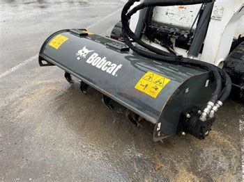 bobcat skid steer tiller attachment|bobcat tiller attachment for sale.